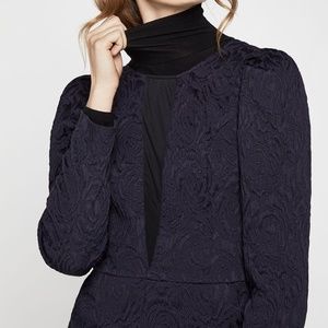 BCBGENERATION Floral Jacquard Romper